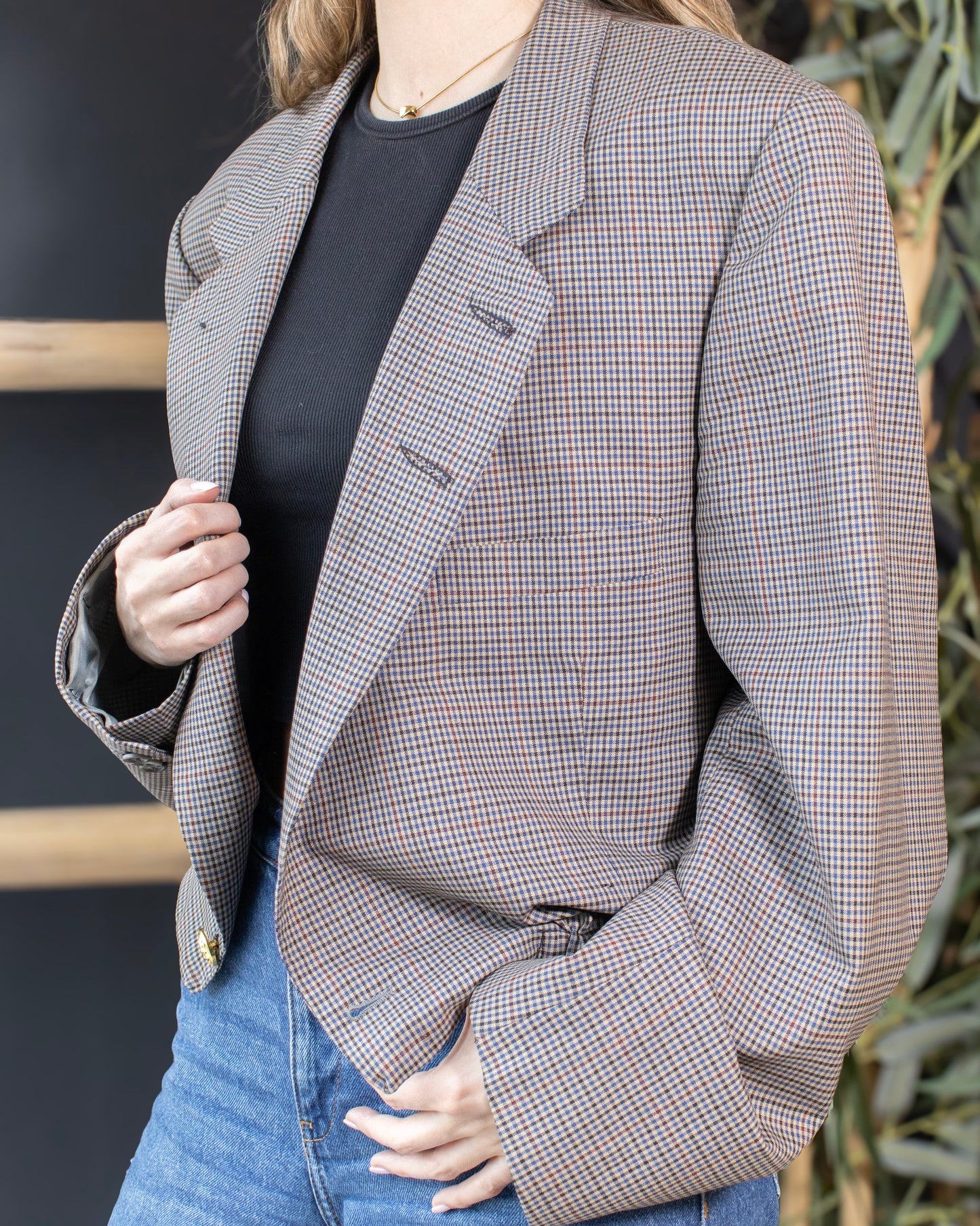 Chaqueta Bomber café