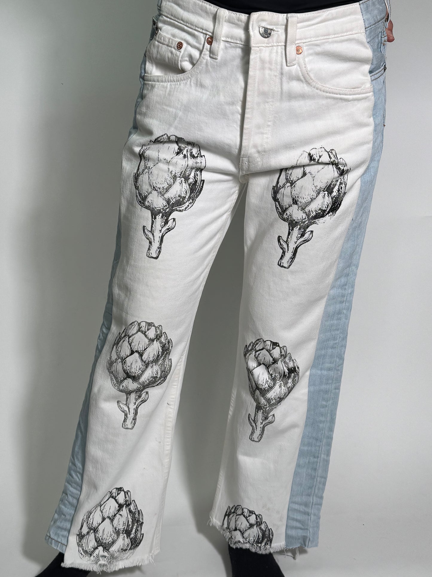 Jeans alcachofa