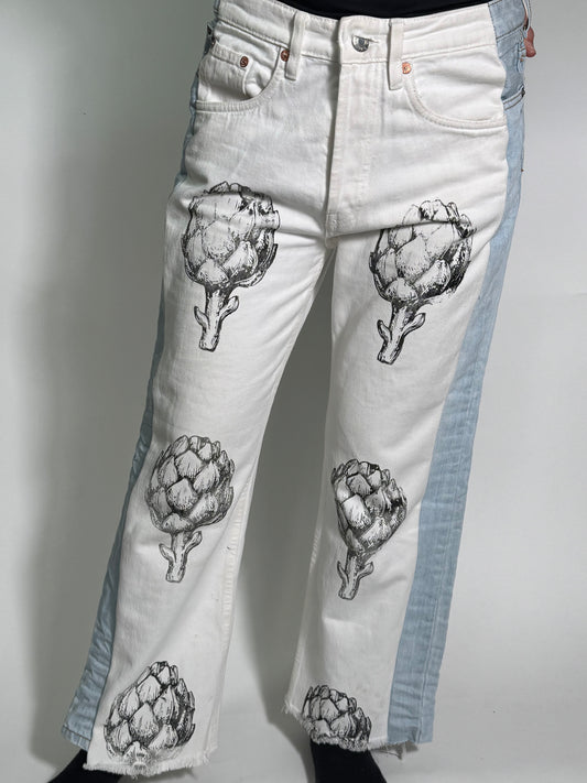 Jeans alcachofa